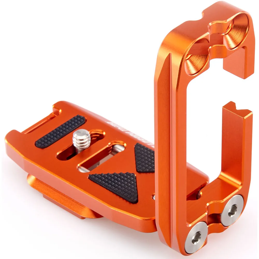 3 Legged Thing Ellie-PD Short Universal L-Bracket with Peak Design Capture-Compatible Base