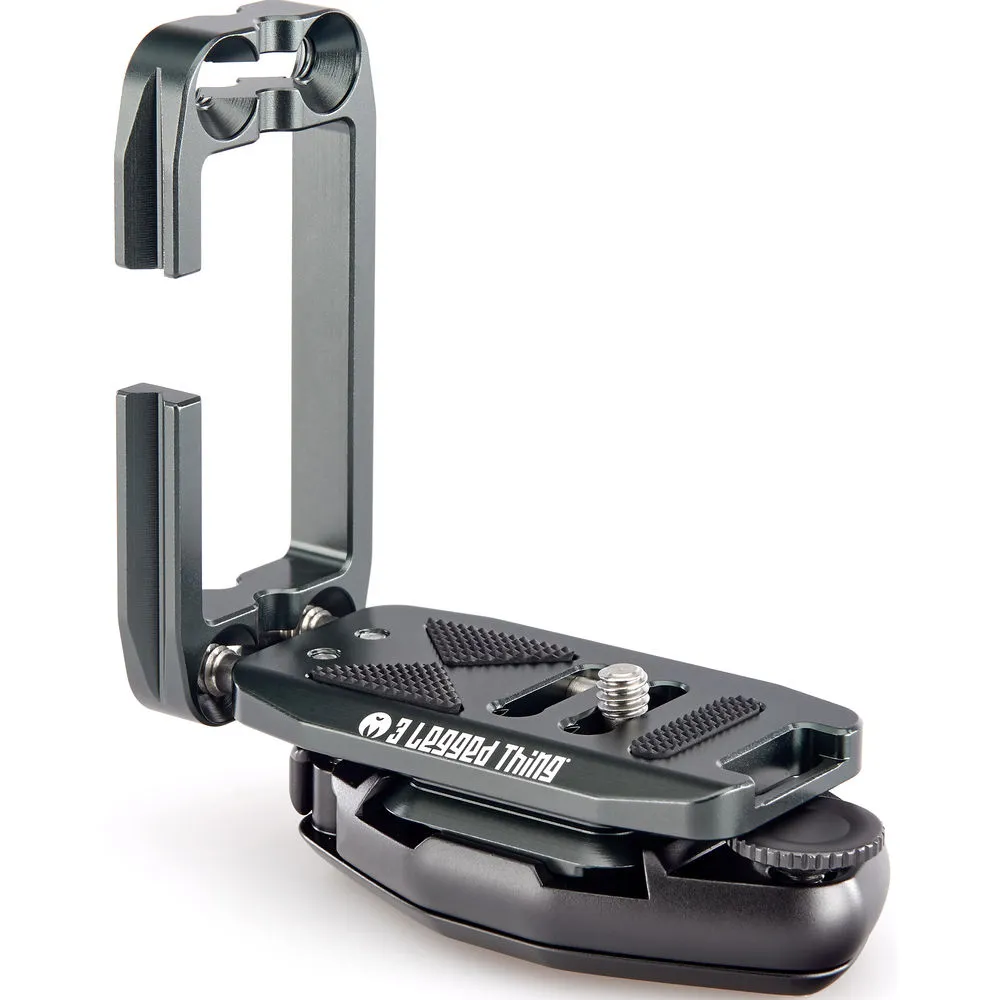 3 Legged Thing Ellie-PD Short Universal L-Bracket with Peak Design Capture-Compatible Base