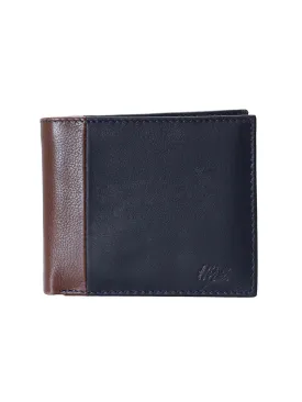 3015A BLUE BROWN LEATHER WALLETS