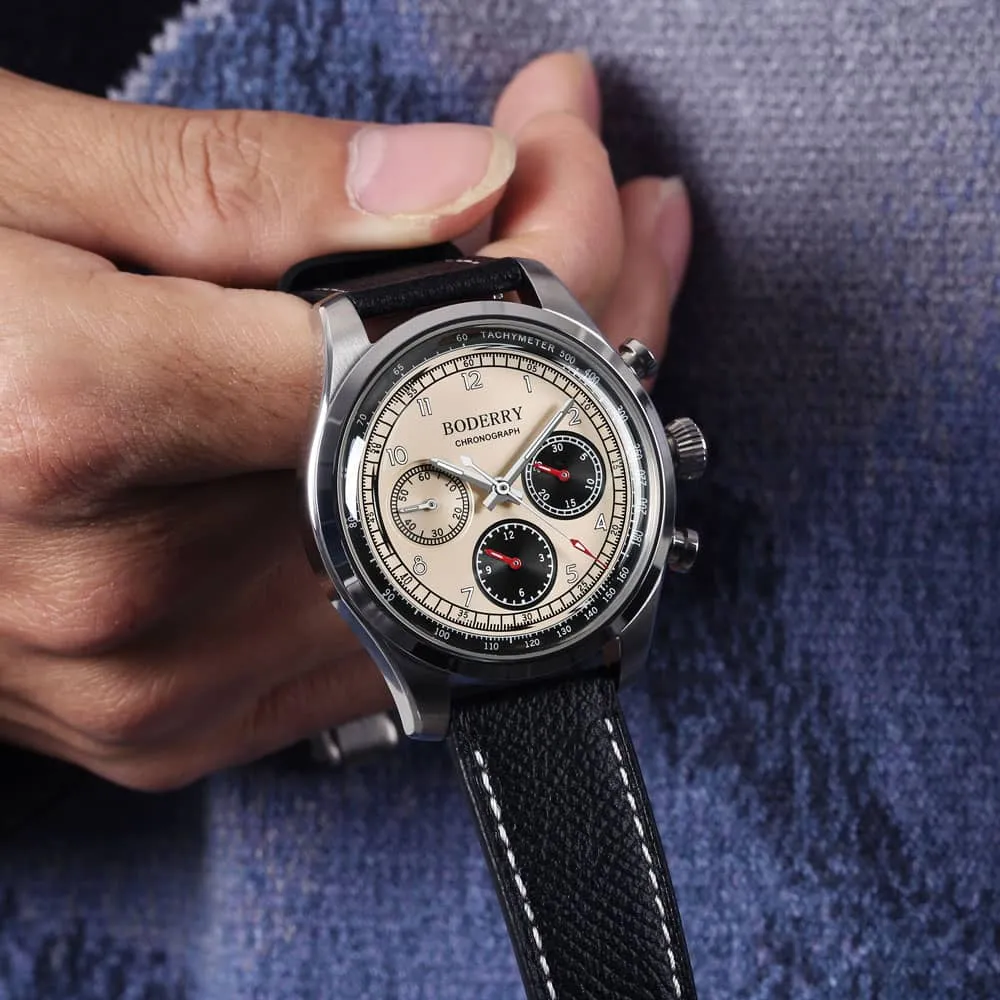 ASYMMETRY - Mechanical Chronograph with Domed Sapphire Crystal | Khaki