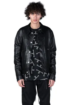 Black Lamb Leather Jacket