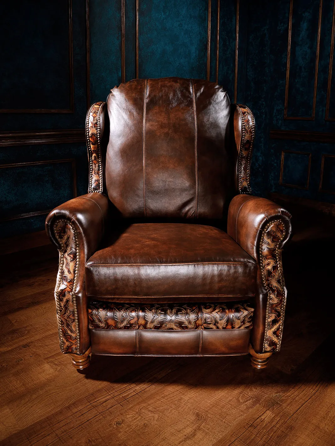 Blackstone Western Leather Recliner