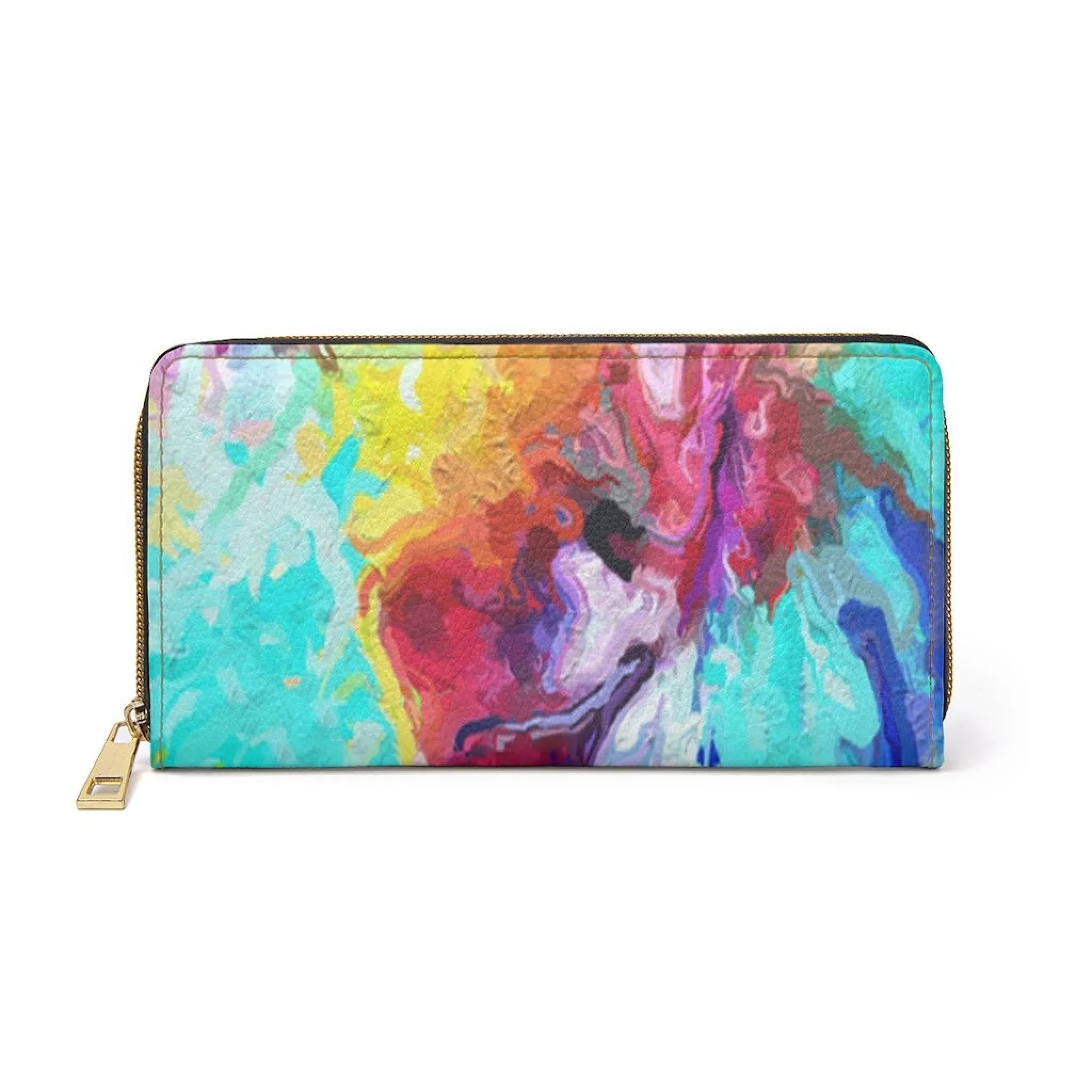 Bynelo Rainbow Tie Dye Zipper Wallet