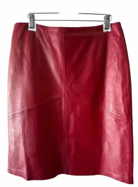 Cache Red Size No Label Skirt