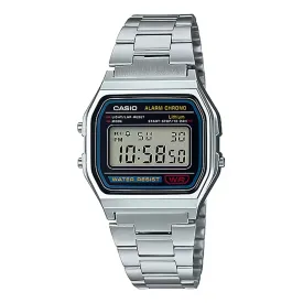 Casio Digital Vintage Classic Black Dial Men's Watch | A158WA-1DF