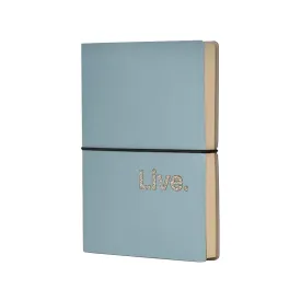 CIAK Emotions Lined Notebook Ivory Paper Sky Blue Live A5