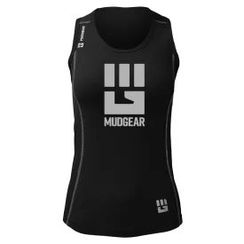 CLEARANCE ITEM - MG Logo - Women's Performance Racerback Tank (Black)