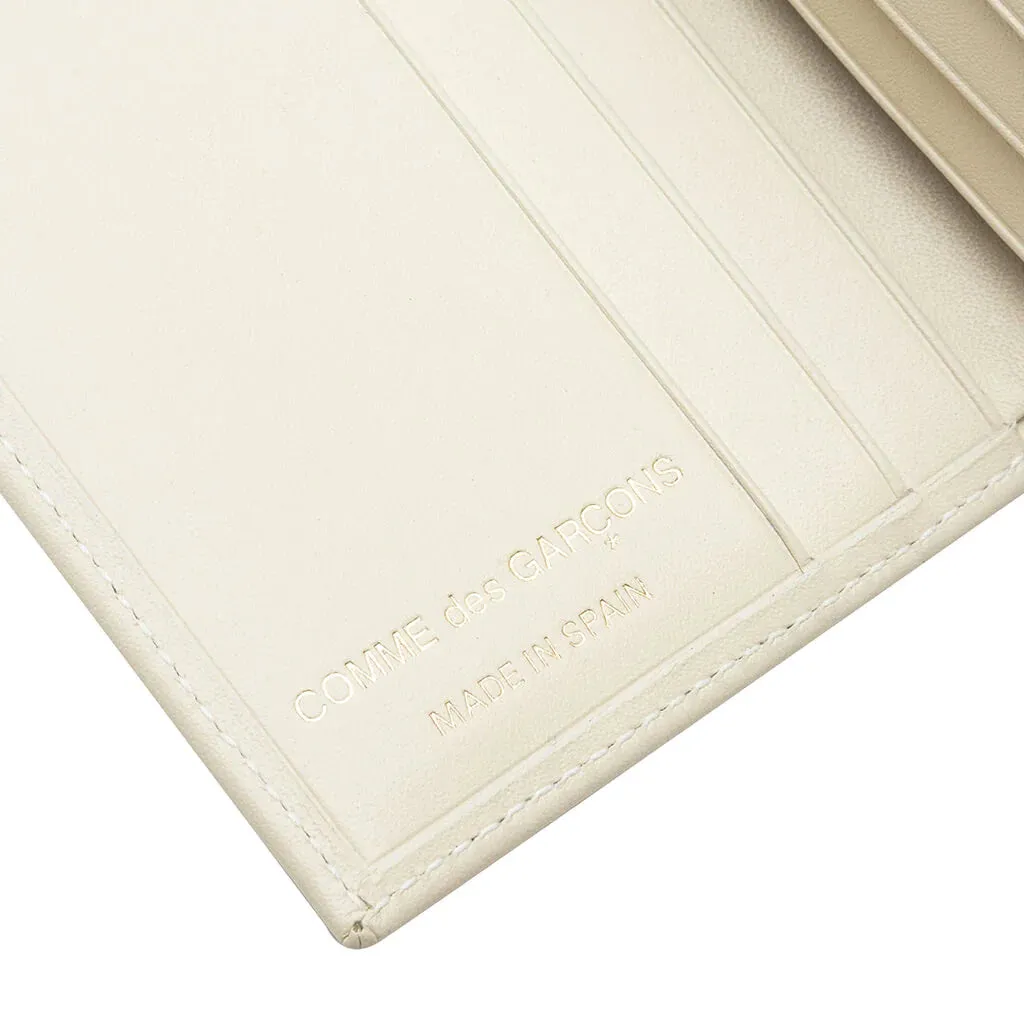 COMME des GARÇONS Wallet Classic Wallet - Off White