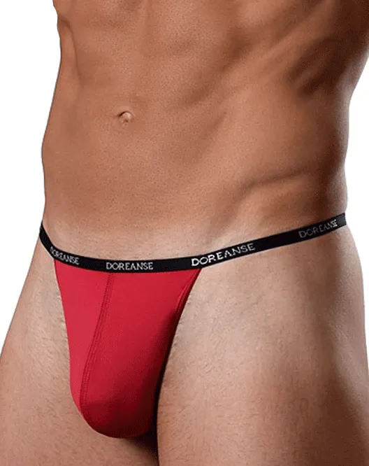 Doreanse 1390 Aire Thong Microfiber Red