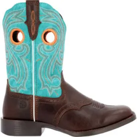 DurangoÂ Westwardâ Womens Hickory Turquoise Western Boot