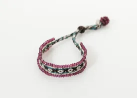 Oaxacan Bracelet in Garnet