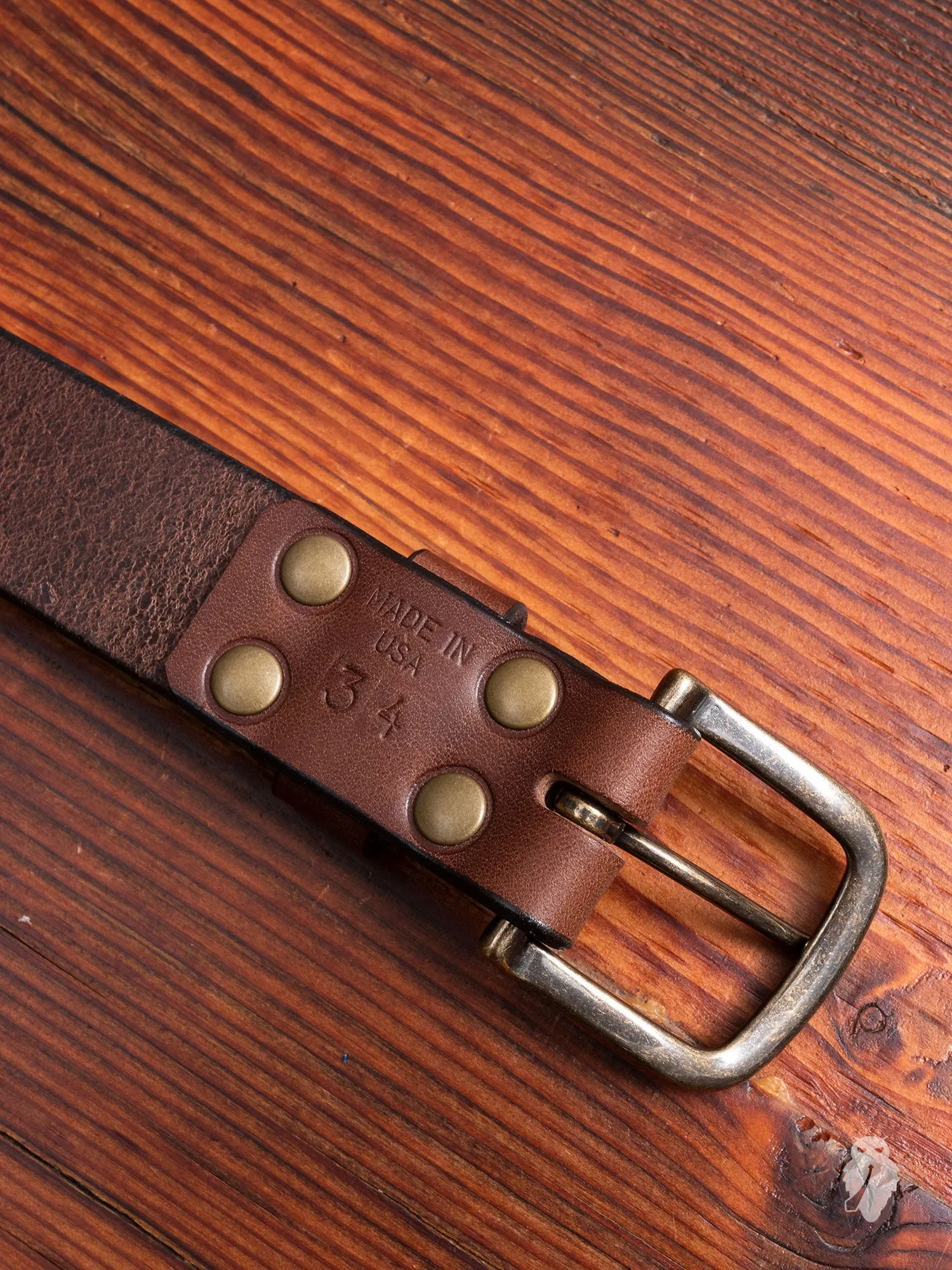 "Wenatchee Belt" in Mocha Brown 2017