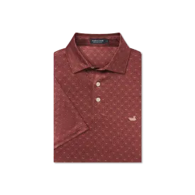 Southern Marsh - Flyine Performance Polo - Burnt Red