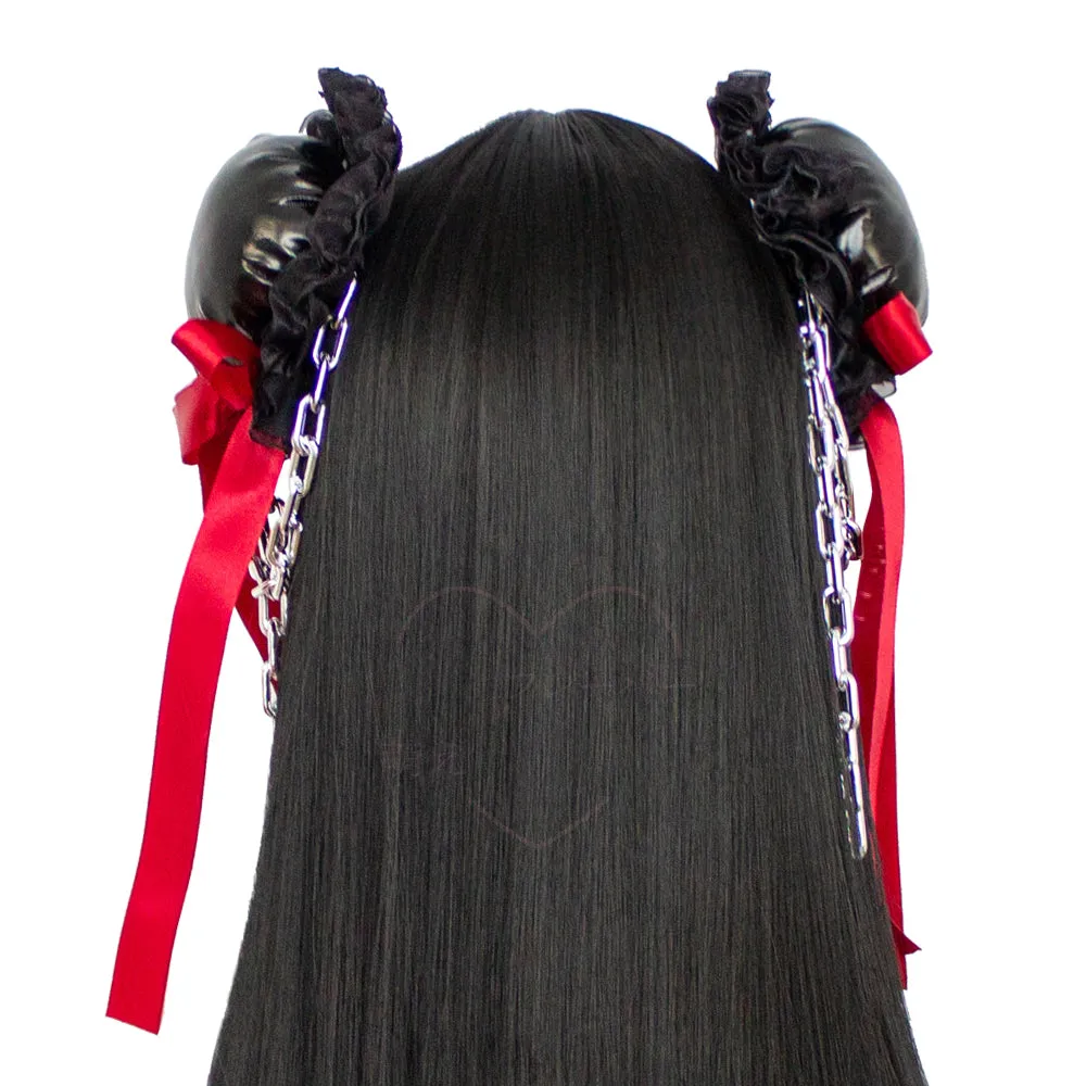 Stealth Double Vinyl Hair Bun Covers