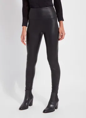 Textured Leather Legging (Plus Size, 28.5" Inseam)