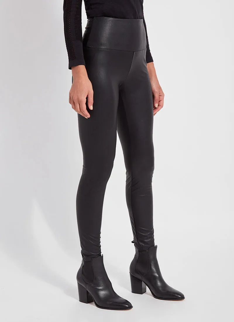 Textured Leather Legging (Plus Size, 28.5" Inseam)