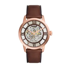 Townsman Automatic Brown Leather Watch